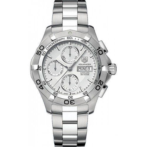 Tag Heuer Aquaracer Day Date Steel Men's Watch CAF2011-BA0815